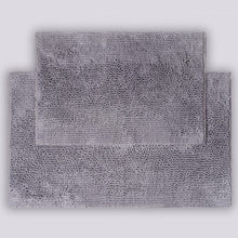 Load image into Gallery viewer, Two Piece Chenille Bath Mat Set