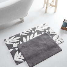 Load image into Gallery viewer, Floral Bath Mat Set