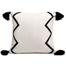 Load image into Gallery viewer, Chevron Tassel Accent Pillow