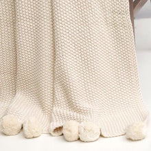 Load image into Gallery viewer, Moss Poms Throw