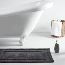 Load image into Gallery viewer, Cotton Racetrack Bath Mat Set