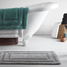 Load image into Gallery viewer, Cotton Racetrack Bath Mat Set