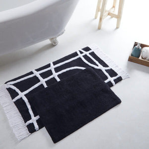 Abstract Bath Mat Set