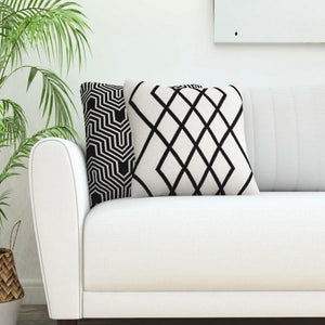 Geometric Cushion Cover