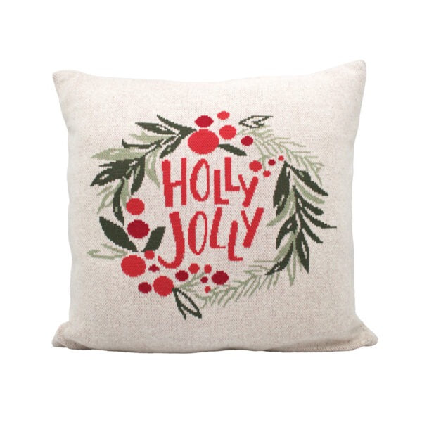 Holly Jolly Accent Pillow