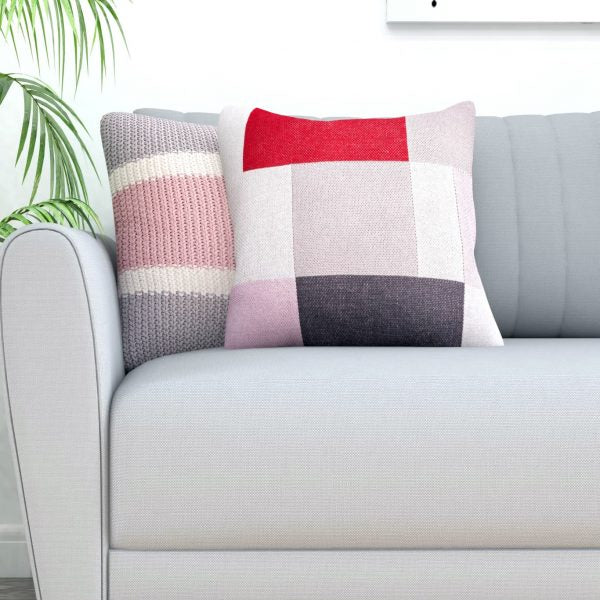 Moss Stripes Cushion Cover