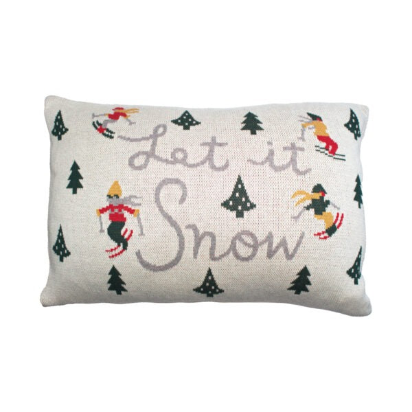 Let It Snow Accent Pillow