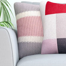 Load image into Gallery viewer, Moss Stripes Cushion Cover
