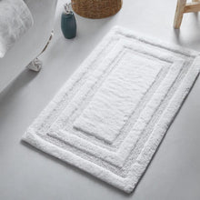 Load image into Gallery viewer, Cotton Racetrack Bath Mat Set
