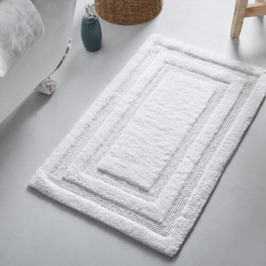 Cotton Racetrack Bath Mat Set