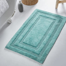 Load image into Gallery viewer, Cotton Racetrack Bath Mat Set
