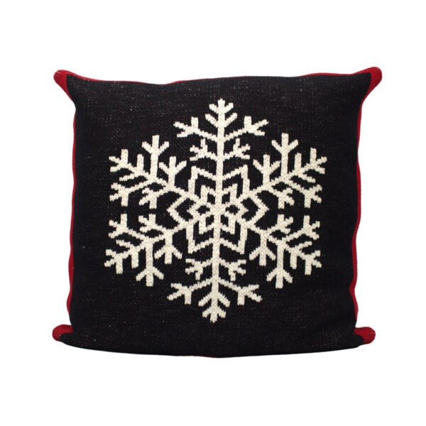 Snowflake Accent Pillow