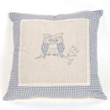 Load image into Gallery viewer, Linen Cushion Cover, Owl
