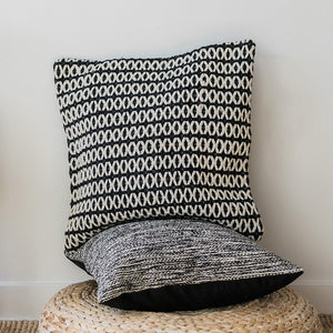 20" x 20" Knitted Cotton Cushion Cover