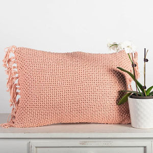 12" x 20" Rectangular Cushion Cover With Tassels