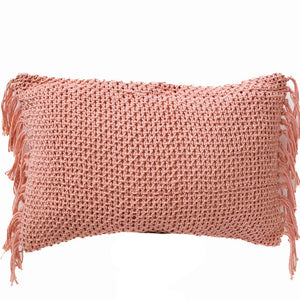 12" x 20" Rectangular Cushion Cover With Tassels