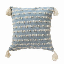 Load image into Gallery viewer, 18&quot; x 18&quot; Cushion Cover With Tassels
