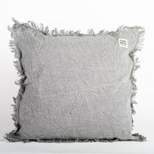 Load image into Gallery viewer, 20&quot; x 20&quot; Stone Washed Cushion Cover, Grey
