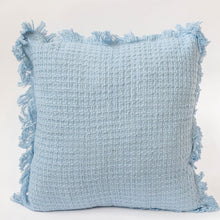 Load image into Gallery viewer, 18&quot; x 18&quot; Cotton Cushion Cover With Fringe
