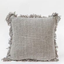 Load image into Gallery viewer, 18&quot; x 18&quot; Cotton Cushion Cover With Fringe
