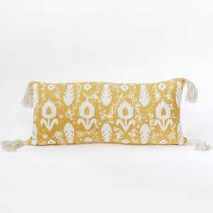 12" x 28" Cushion Cover With Tassels