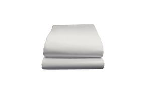 Bedford T-200 Flat Sheets Queen 90x115 in White