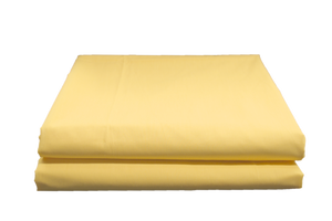 Supertex T-180 Flat Sheets Single 66x104 in Yellow