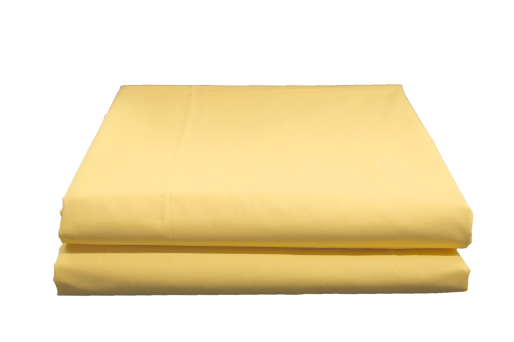 Supertex T-180 Flat Sheets Single 66x104 in Yellow