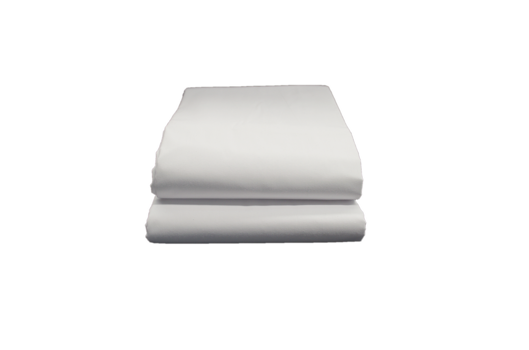 Bedford T-200 Fitted Sheets Single 39x81x9 in White