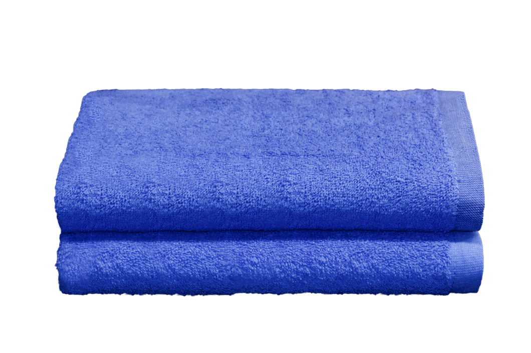 Coloured Pool Towels 22x44 in Medium Blue, 6 Lb.