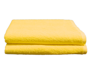 Coloured Pool Towels 30x60 in Yellow, 10 Lb.