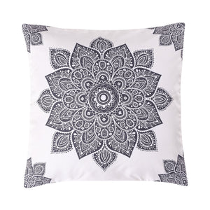 Mandala Grey Printed Cushion