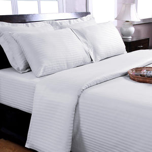 Hotel Douvet Cover 250TC Dobby Stripe Duvet Cover